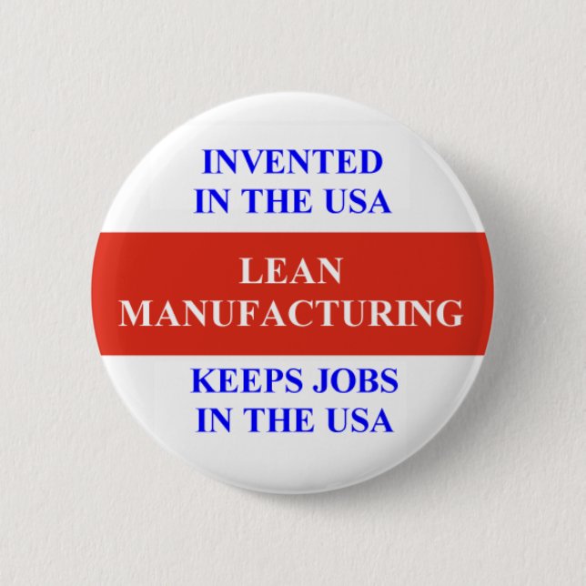 Badge Rond 5 Cm Fabrication maigre (Devant)