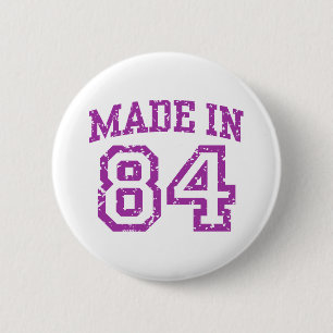 Badge Rond 5 Cm Fabriqué en 84