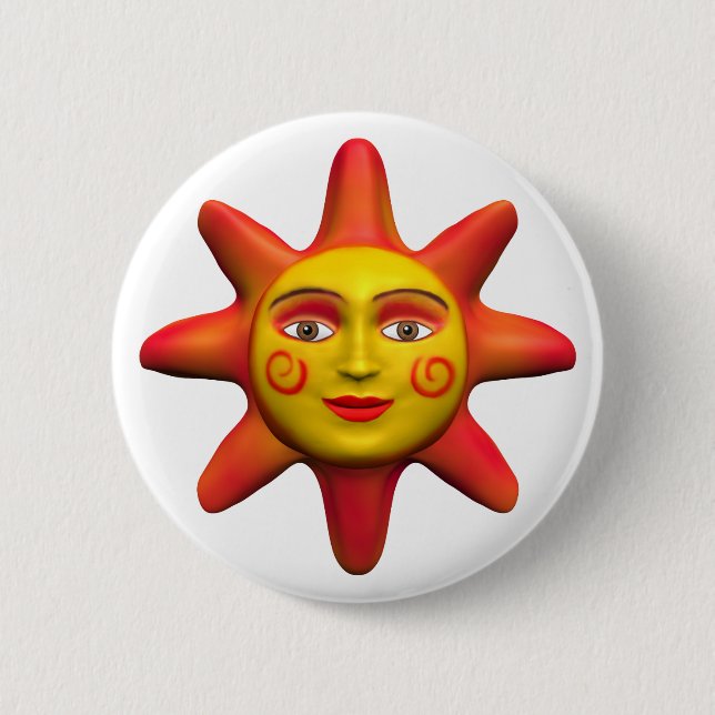 Badge Rond 5 Cm Face solaire (Devant)