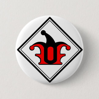 Badge Rond 5 Cm Faction de bouton de logo d'imbéciles