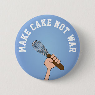 Badge Rond 5 Cm Faire du gâteau