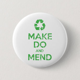 Badge Rond 5 Cm Faire et réparer
