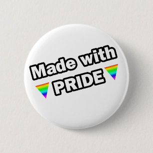 Badge Rond 5 Cm Fait avec fierté