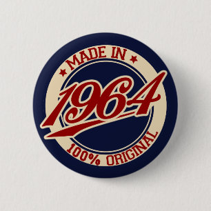 Badge Rond 5 Cm Fait En 1964
