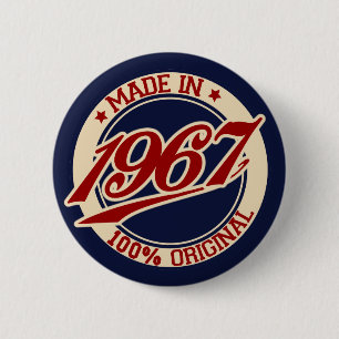 Badge Rond 5 Cm Fait En 1967