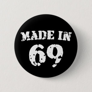 Badge Rond 5 Cm Fait En 1969