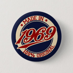 Badge Rond 5 Cm Fait En 1969