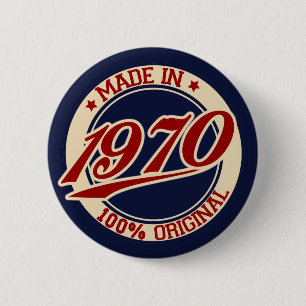 Badge Rond 5 Cm Fait En 1970