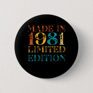 Badge Rond 5 Cm Fait En 1981