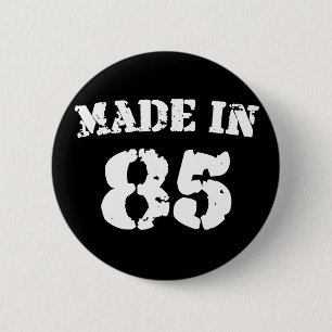 Badge Rond 5 Cm Fait En 1985