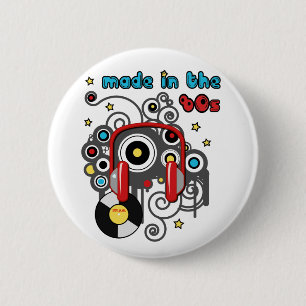 Badge Rond 5 Cm Fait pendant les années 80