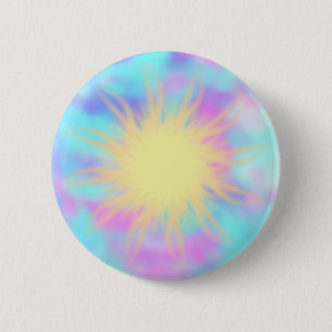 Badge Rond 5 Cm Faith ~ Burst