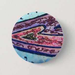 Badge Rond 5 Cm Faith Heart Button