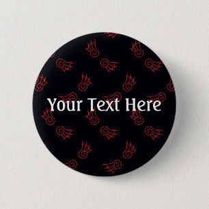 Badge Rond 5 Cm Falln Chibi Demon Wings