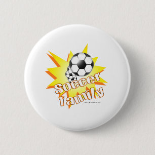 Badge Rond 5 Cm Famille de football