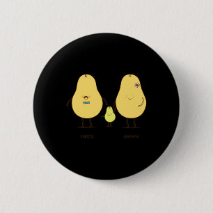 Badge Rond 5 Cm Famille Heureuse