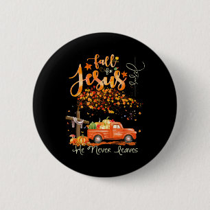 Badge Rond 5 Cm Famille Thanksgiving Automne automne Christian Hal