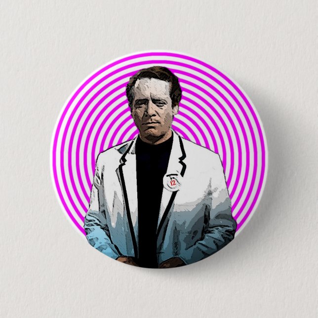 Badge Rond 5 Cm Fan schizoïdique (Devant)