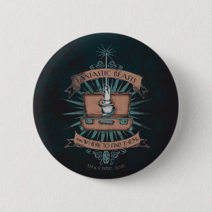 BADGE ROND 5 CM FANTASTIQUE BEASTS ET WHERE TO FIND THEM™