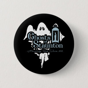 Badge Rond 5 Cm Fantômes du bouton Staunton