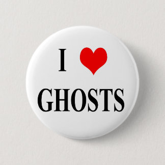 Badge Rond 5 Cm Fantômes I <3