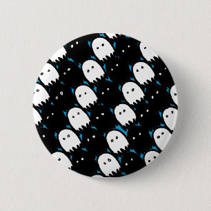 Badge Rond 5 Cm Fantômes mignons