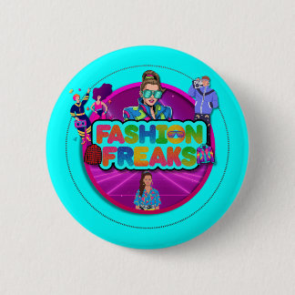 Badge Rond 5 Cm Fashion Freaks Logo Button