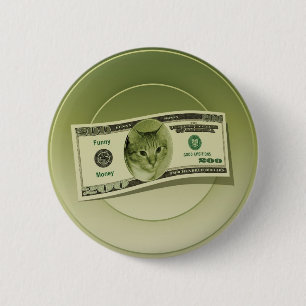 Badge Rond 5 Cm Fausse monnaie