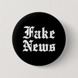 Badge Rond 5 Cm Fausses nouvelles
