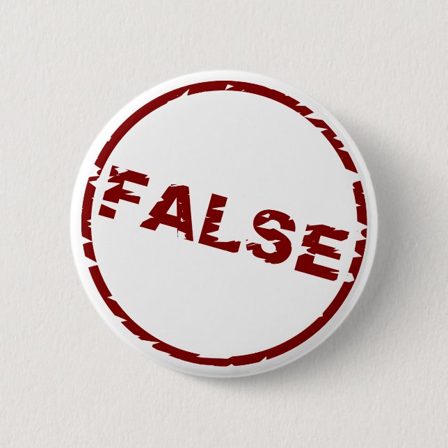 Badge Rond 5 Cm Faux bouton (Devant)