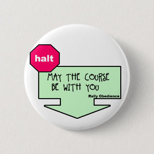Badge Rond 5 Cm Faux signe de rassemblement