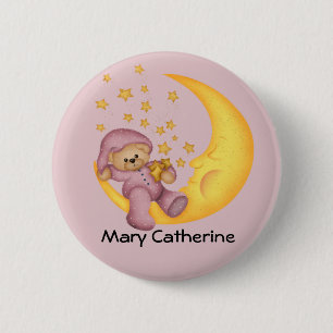Badge Rond 5 Cm Faveurs de Baby shower personnalisables