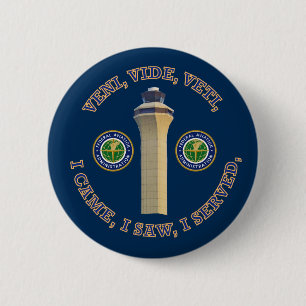 Badge Rond 5 Cm Federal Aviation Administration VVV Shield