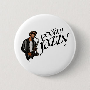Badge Rond 5 Cm Feelin bariolé