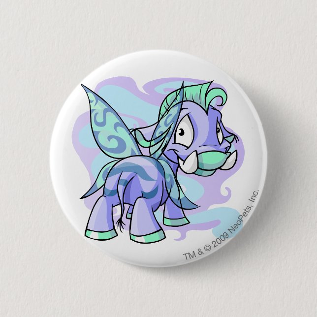 Badge Rond 5 Cm Féerie Moehog (Devant)