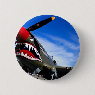Badge Rond 5 Cm Félicitations de destin de pilote d'avions d'avion