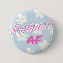 Feminist AF - button