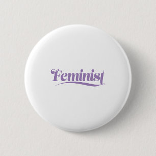 Badge Rond 5 Cm féministe