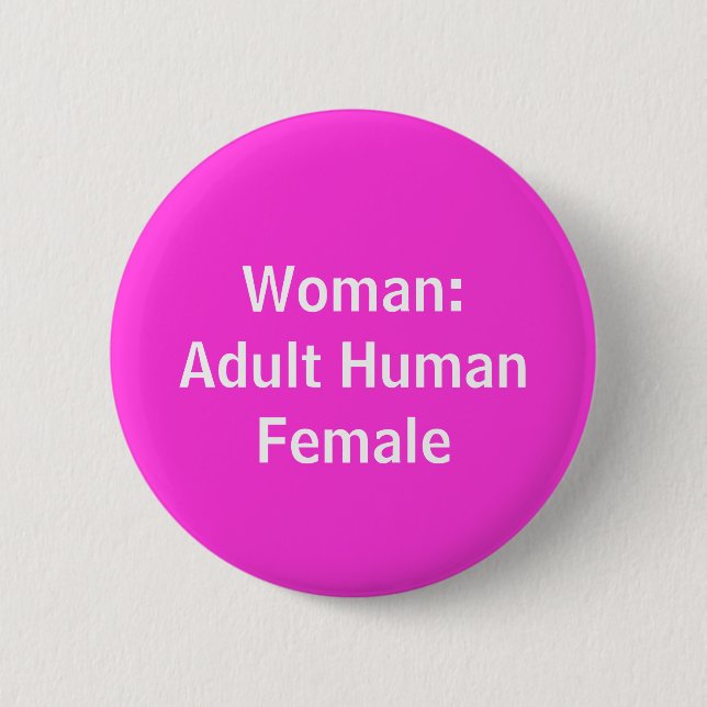Badge Rond 5 Cm Femme adulte - Bouton d'aiguille d'insigne pour fe (Devant)