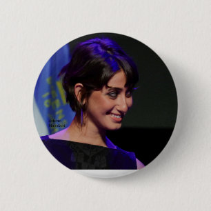 Badge Rond 5 Cm Femme de Zohran Mamdani - Rama Duwaji