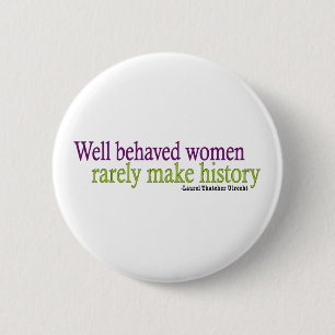 Badge Rond 5 Cm Femmes bien comportées