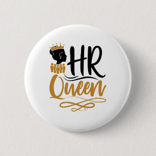 Badge Rond 5 Cm Femmes en ressources humaines