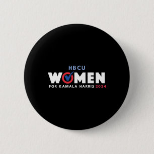 Badge Rond 5 Cm Femmes Hbcu Pour Kamala Harris 2024