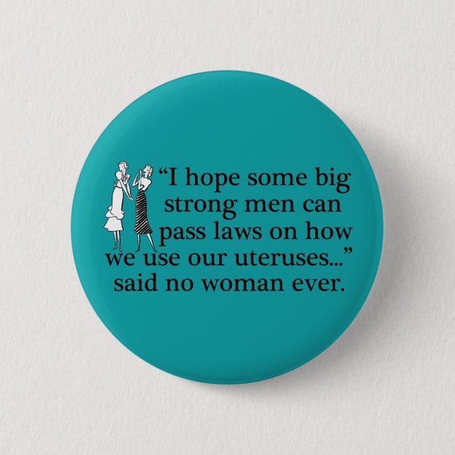 Badge Rond 5 Cm Femmes Pro Choice (Devant)