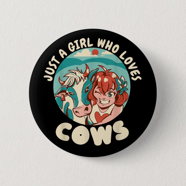 Badge Rond 5 Cm Ferme agricole (Devant)