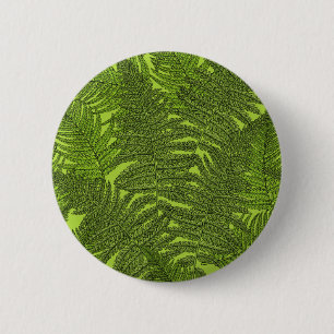 Badge Rond 5 Cm Ferme en vert
