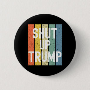 Badge Rond 5 Cm Ferme Trump ! Débat présidentiel Joe Biden