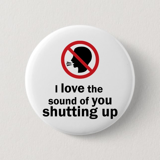 Badge Rond 5 Cm Fermer (Devant)