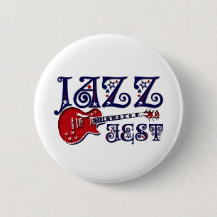 BADGE ROND 5 CM FEST DE JAZZ