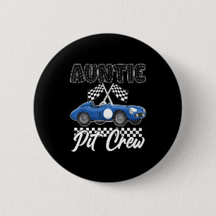 Badge Rond 5 Cm Fête d'anniversaire de course de voiture de course